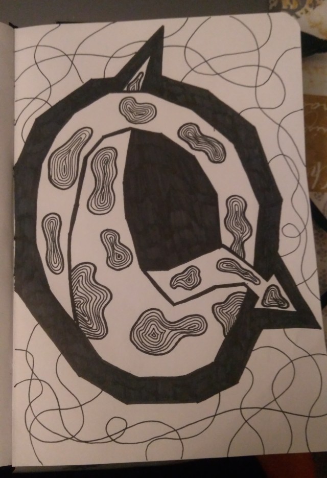 Ink illustration snake